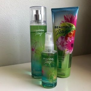 BATH AND BODY WORKS BEAUTIFUL DAY SET